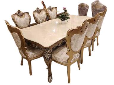 Wood State Luxury Dining Set With Eye Appealing Design Indoor Furniture