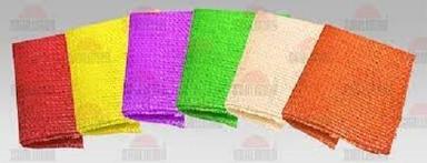 Multicolor Plastic Leno Bags For Vegetable Packaging With High Weight Bearing Capacity