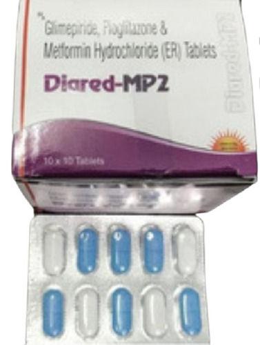 Diared-Mp2 Glimepiride, Pioglitazone & Metformin Hydrochloride Tablets General Medicines