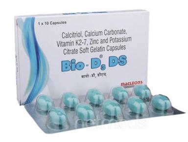 Calcitriol, Calcium Carbonate Vitamin K2-7, Zinc And Potassium Citrate Soft Gelatin Capsules  General Medicines