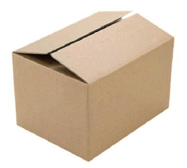 Matte Lamination 4 Ply Rectangular Eco Friendly And Recyclable Plain Cardboard Corrugated Storage Box 