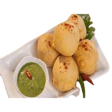 Testy Snack Mouthwatering Butter-Coated Deep Fried Potato Filled Spicy Batata Vada