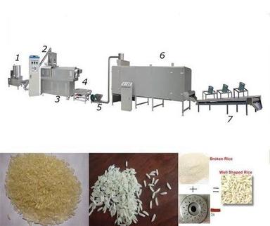Metal Fortified Rice Making Plant With Production Capacity Of 150 Kg /Hr. To 2000 Kg/Hr 
