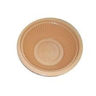 Light Brown 4-Inch Environment-Friendly Disposable Bowl For Parties Shops And Hotels Uses