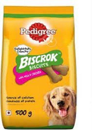 500 Gram Nutritious Rich Protein Dried Chicken Biscuits For Dog  Admixture (%): 5%