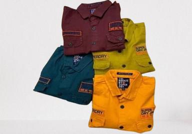 Pack Of 4 Shirt Multicolor Washable And Comfortable Mens Cotton Cargo Shirts