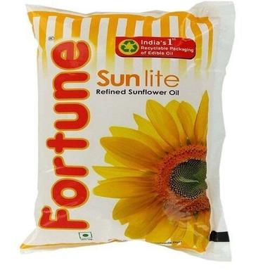 Fortune Sun Lite Refined Sunflower Edible Oil 1 Litre  Application: Home