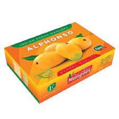 Yellow Mango Packaging Corrugated Box For Storage And Shipping