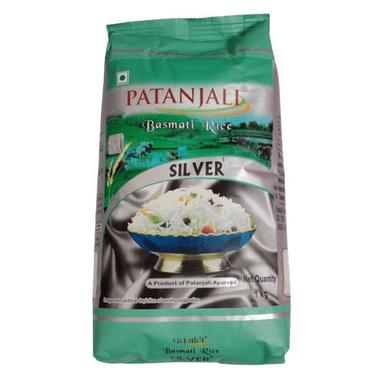 Blue Patanjali Basmati Rice Silver 1 Kg