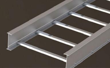 10 Foot Long And 5 Mm Thick Galvanized Aluminum Ladder Cable Tray Max. Working Load: 100 Kilogram