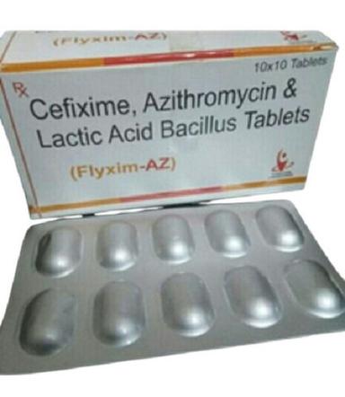Cefixime Azithromycin And Lactic Acid Bacillus Tablets (Flyxim-Az) General Medicines