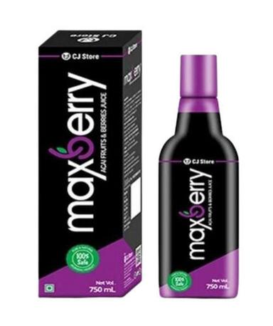 750 Ml, Maxberry Fruit Juice And Antioxidant Health Drink Dosage Form: Liquid