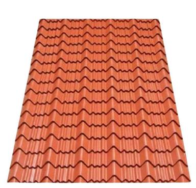 Rectangular Temper Proof And Color Coated Stainless Steel Tile Roofing Sheet