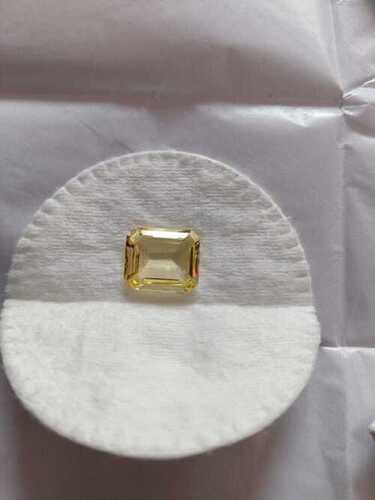 Yellow Sapphire Precious Gemstone For Jewellery And Mental Wellness Size: Vary