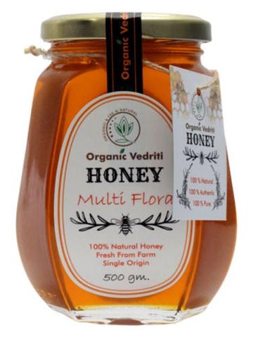 500 Gram, Pure And Natural Sweet Taste Honey With 14% Moisture Additives: No