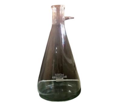 Transparent Borosilicate Glass Filtration Flask
