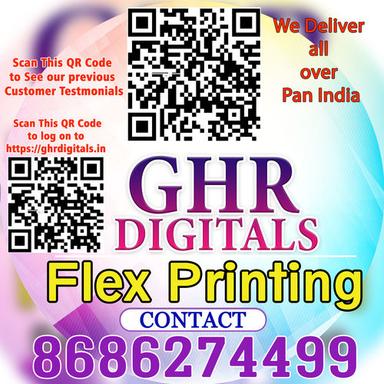 GHR Digitals Flex Banner Printing Services
