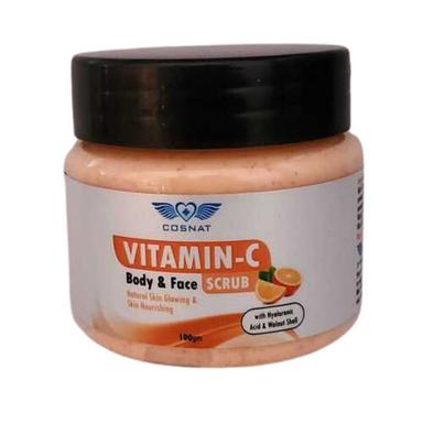 Cosnat Vitamin-C Body And Face Scrub - 100Gm Direction: External Use Only