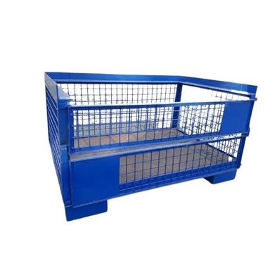 Blue Ms Wire Mesh Pallet