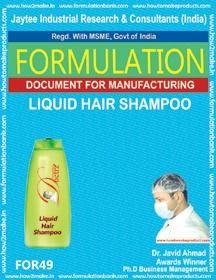 Liquid Hair Shampoo Making Formula