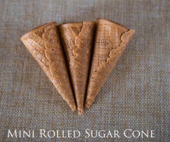 Rolled Sugar Cones