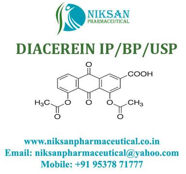  Diacerein Ip/Bp/Usp मेडिसिन रॉ मटेरियल्स 