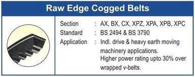 Nirlon Raw Edge Cogged Bx V-Belts