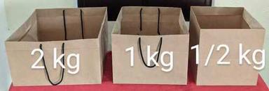 Recyclable Brown Paper Cake Carry Bags