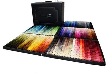 Black Plain Wool Color Box
