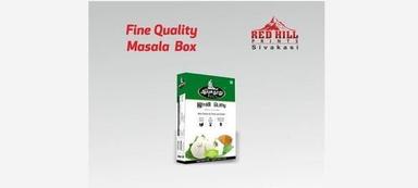 Multi Color Glossy Lamination Masala Box