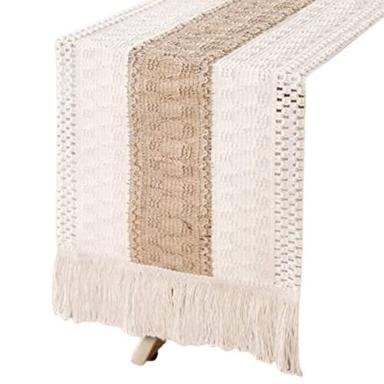 Light Brown  Customised Table Runners, House Decorative Items,For Attractive Table.