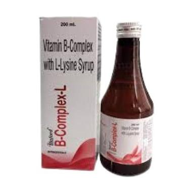 B-Complex With Folic Acid And L-Lysine Syrub Dosage Form: Liquid