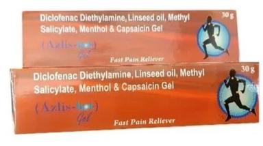 Diclofenac Diethylamine Methyl Salicylate Linseed Oil And Menthol Pain Relief Gel - 30G Age Group: Suitable For All Ages