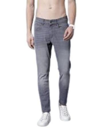 Mens Plain Grey Causal Wear Denim Jeans Age Group: >16 Years