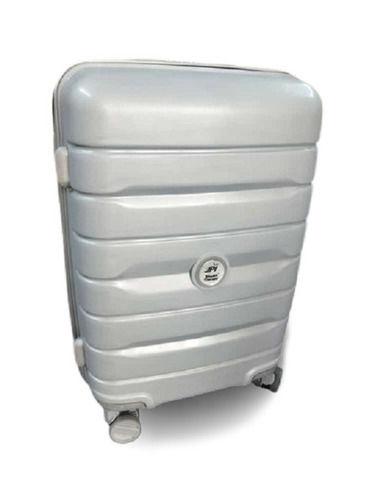 Moveable And Portable Polypropylene Plastic Hard Cabin Trolley Suitcase With Eight Wheel