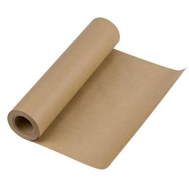 0.5 Mm Thick Moisture Proof And Inkjet Printing Plain Brown Kraft Paper  Size: 10 Meter