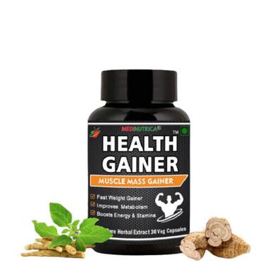 Health Gainer (Weight Gainer) 30 Veg Capsules Ingredients: Ayurvedic