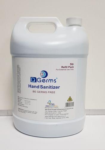 Hand Sanitizer Liquid 5 Liter Application: Medical And Domestic