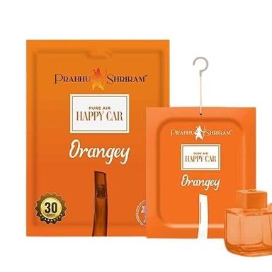 Prabhu Shriram Premium Fragrance Purity Luxury Air Car Freshener Orange