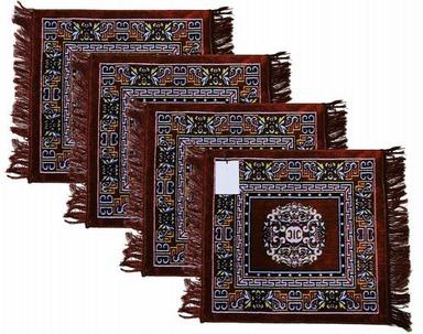 Multi-Colour Rectangular Shape Handmade Made Decorative Prayer Mat