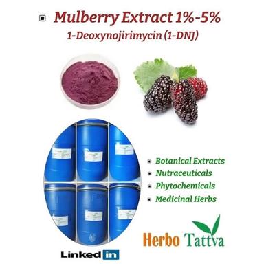 Mulberry Extract 1.0%-5.0% 1-Deoxynojirimycin (1-DNJ)