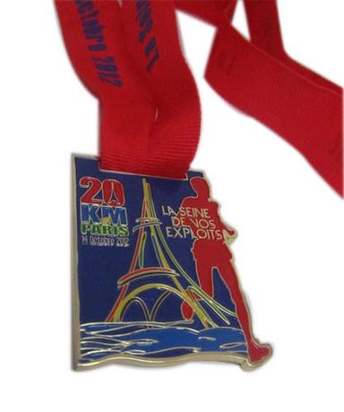 Marathon Sport Medal for Endurance Races and Athletic Achievements 