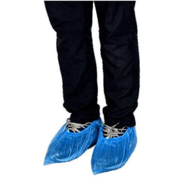 Blue Or Transparent Plastic Disposable Shoe Cover