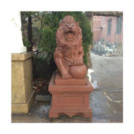 Red Sandstone Statue, Color: Red